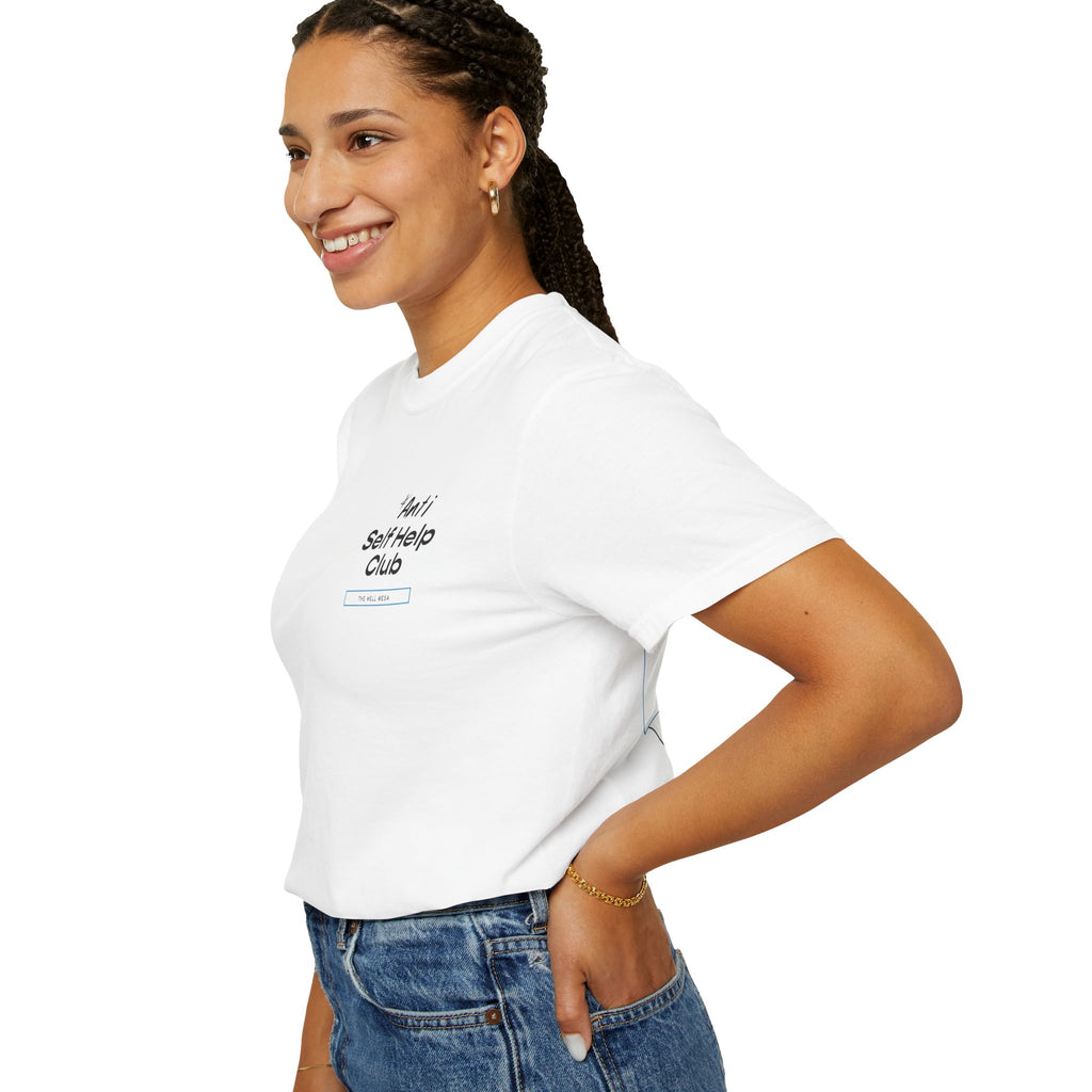 Anti Self Help Club T-shirt | Illustrated Tee | Original Design