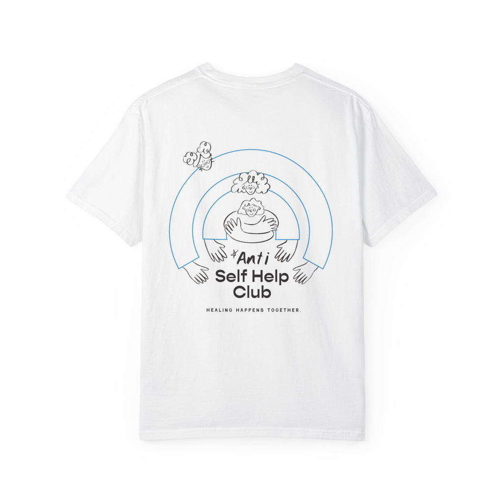 Anti Self Help Club T-shirt | Illustrated Tee | Original Design