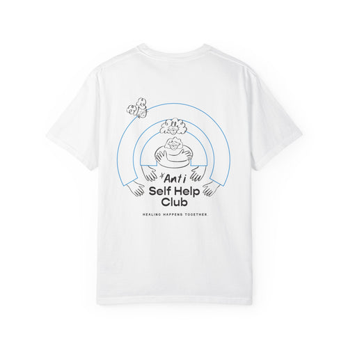 Anti Self Help Club T-shirt | Illustrated Tee | Original Design