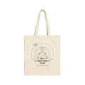 Tote Bag — "Anti Self Help Club" Cute Illustration Canvas Tote