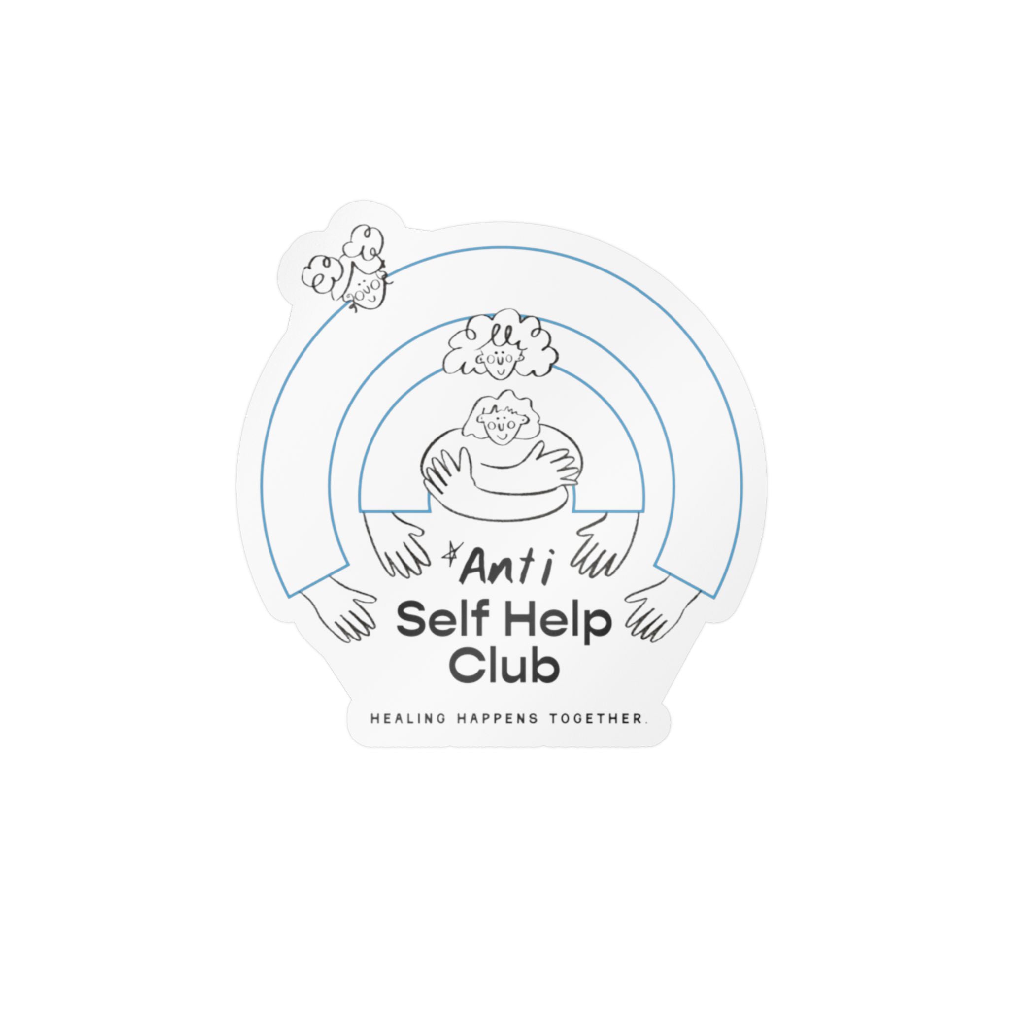 Anti Self Help Club | Kiss-Cut Vinyl Sticker
