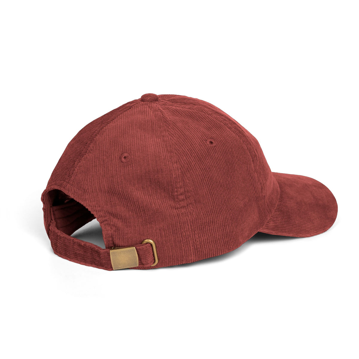 Vintage Corduroy Cap — "Anti Self Help Club" Embroidered Corduroy Hat