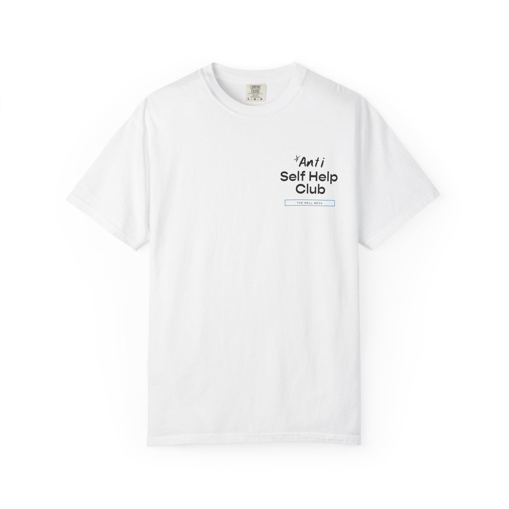 Anti Self Help Club T-shirt | Illustrated Tee | Original Design