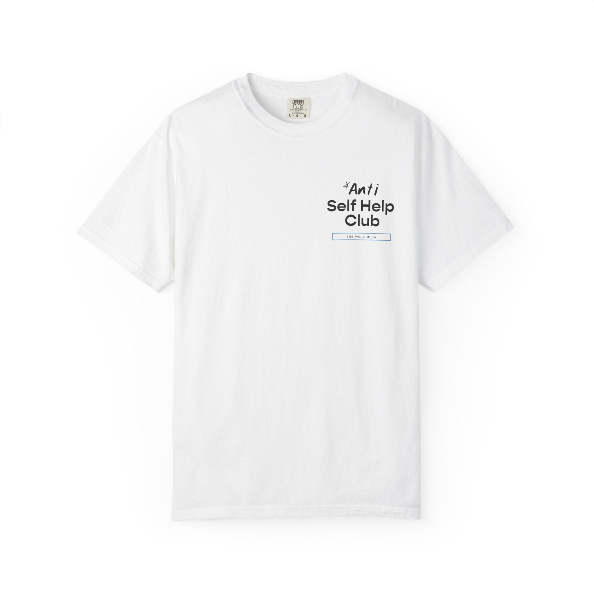 Anti Self Help Club T-shirt | Illustrated Tee | Original Design