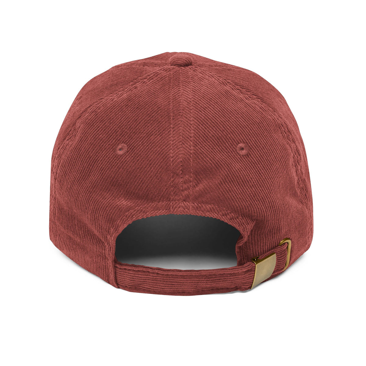 Vintage Corduroy Cap — "Anti Self Help Club" Embroidered Corduroy Hat