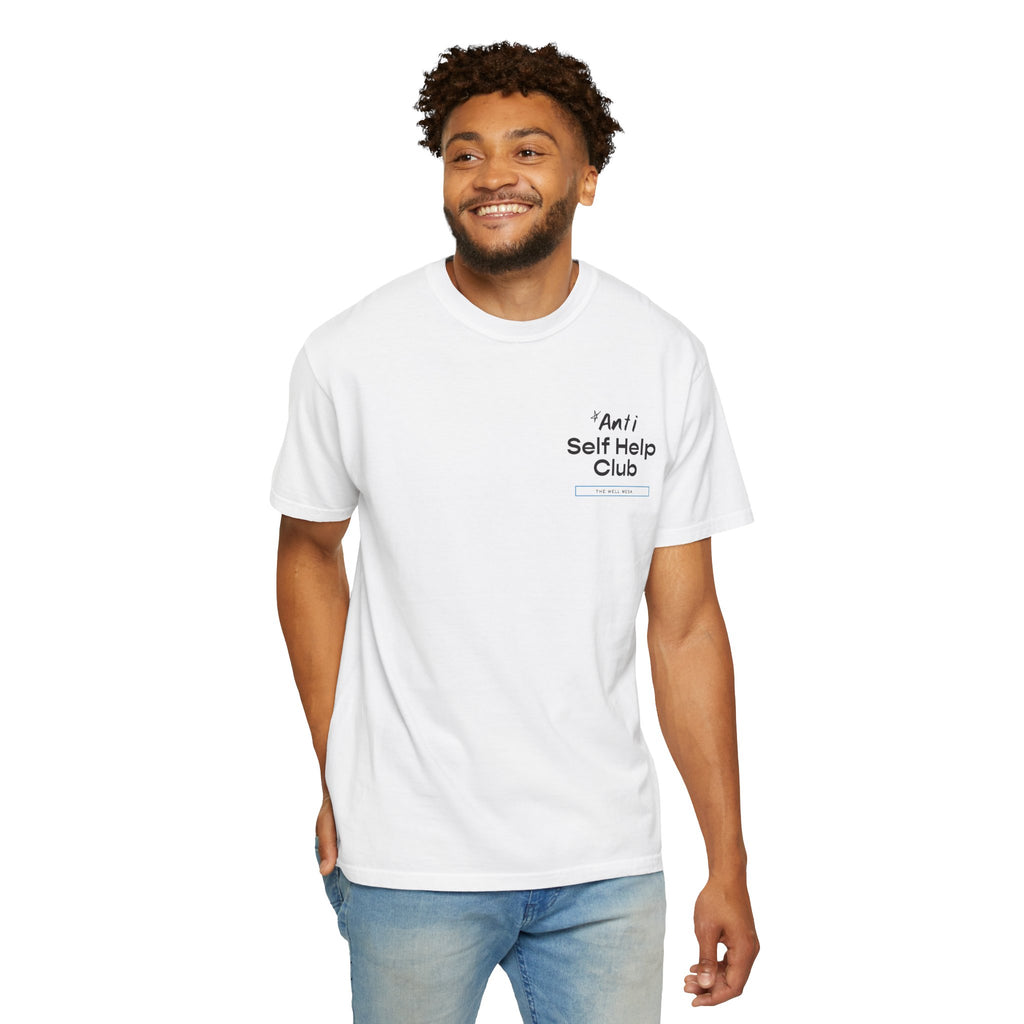 Anti Self Help Club T-shirt | Illustrated Tee | Original Design
